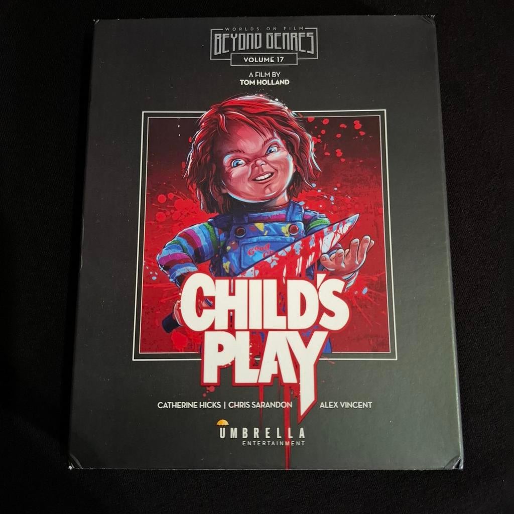 Child's Play (1988) Blu-ray + Slipcover, Cd's en Dvd's, Blu-ray, Ophalen of Verzenden, Zo goed als nieuw, Horror
