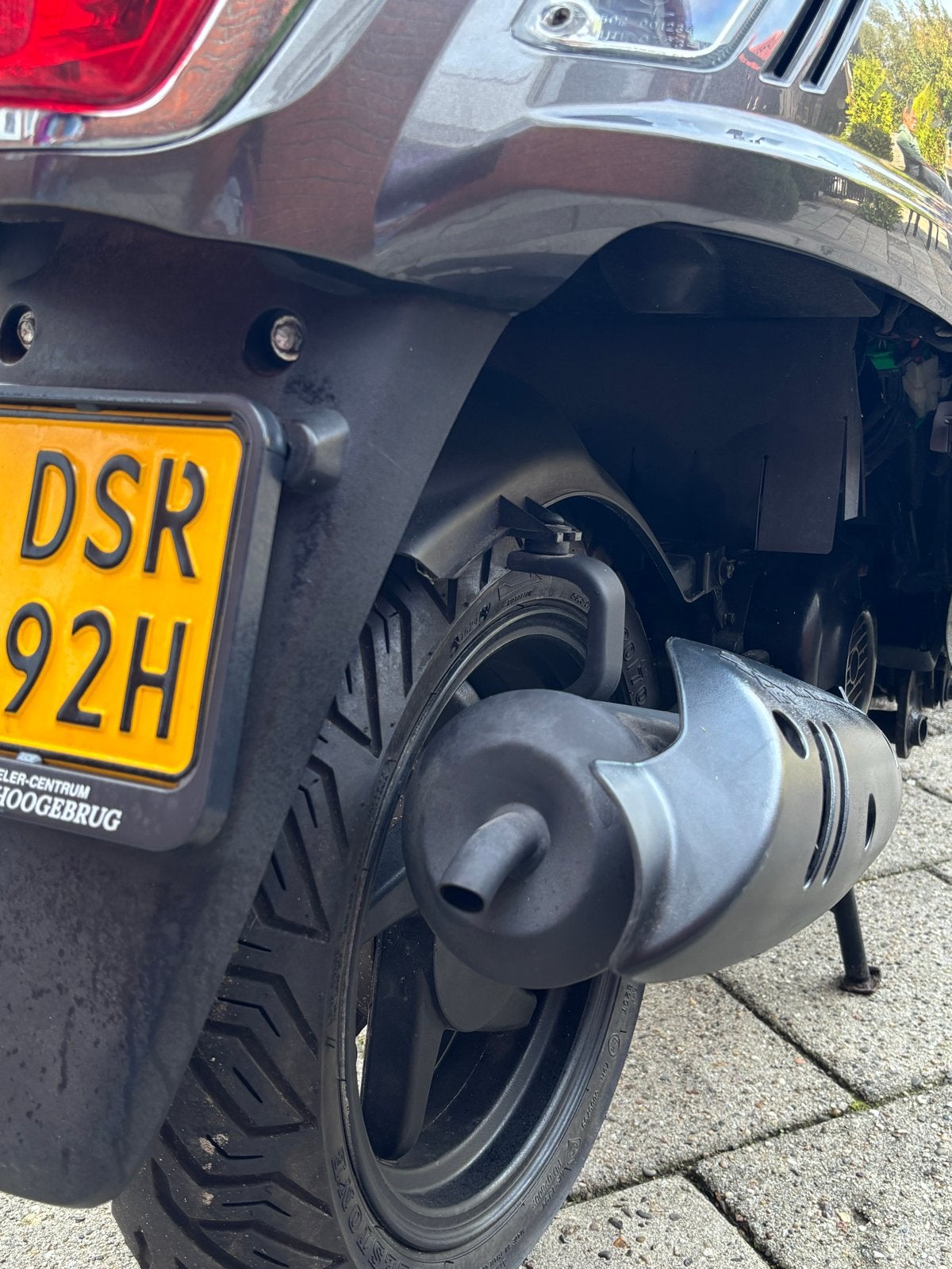 Foto 9 van SYM Fiddle 2 2018 | Geel kenteken | Goed onderhouden