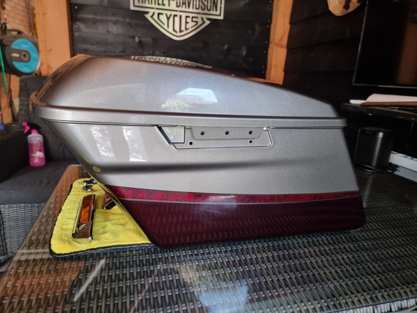 Harley road/streetglide/cvo koffers/vering/etc, Ophalen of Verzenden