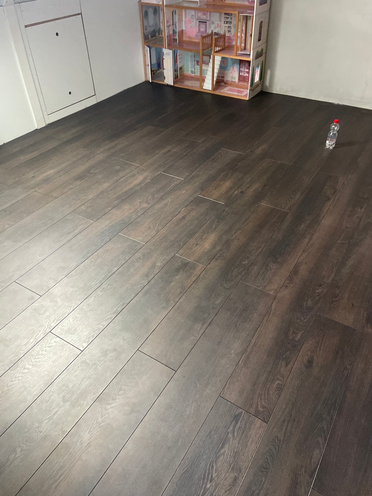 laminaat (38m2) met nieuwe plinten, Ophalen, Gebruikt, 10 m² of meer, Hout