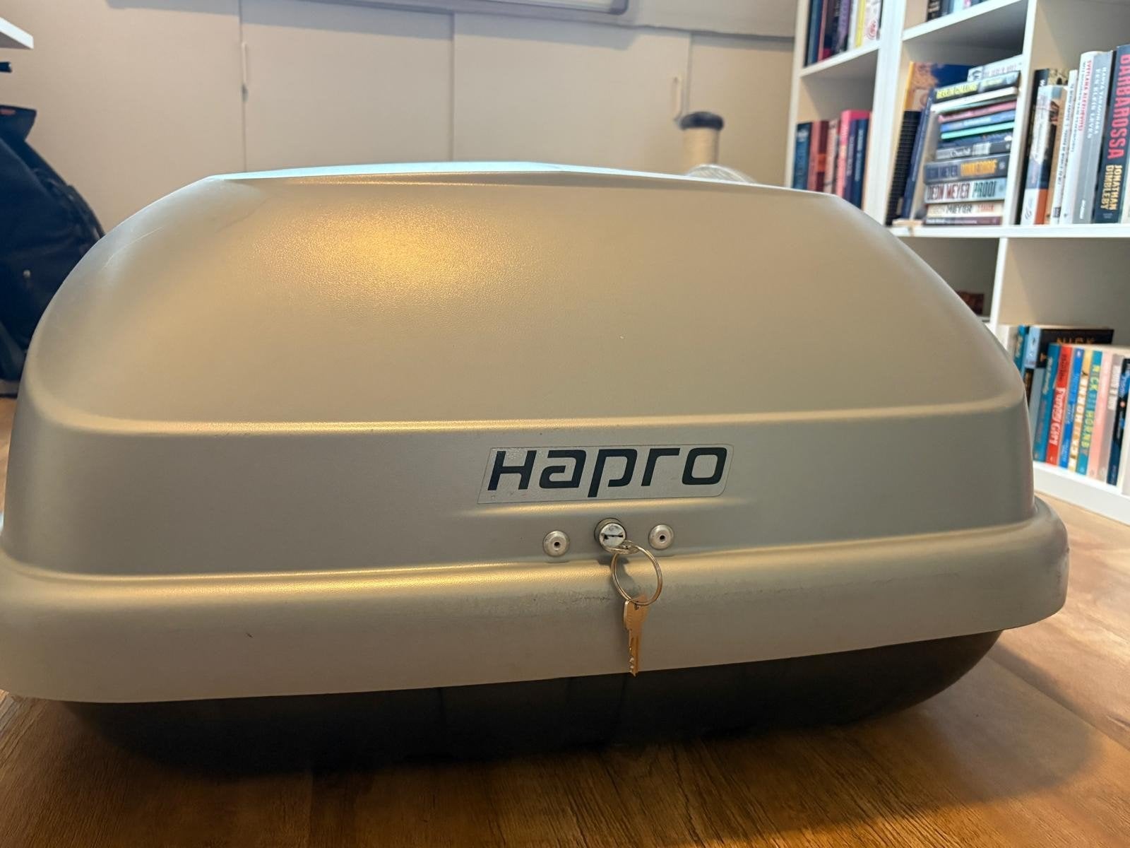 Hapro Roady 350 Dakkoffer - Grijs/Anthraciet, Ophalen, Gebruikt