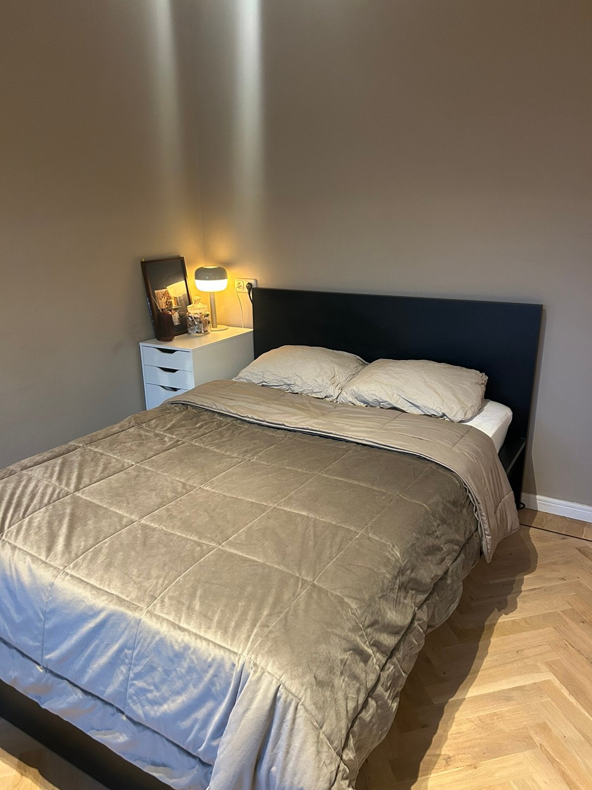 IKEA MALM BED, Ophalen, Overige materialen, Gebruikt, Zwart