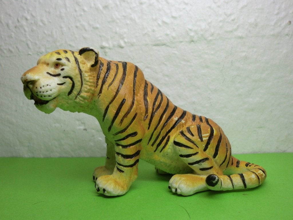 Schleich 14096 tijger, dierfiguur, Verzenden, Gebruikt, Wild dier, Beeldje of Figuurtje