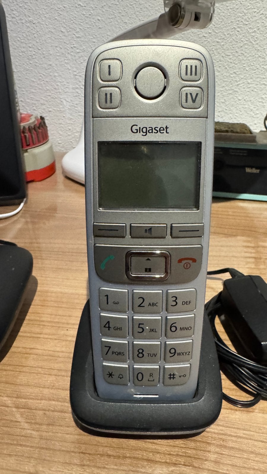 Gigaset 5 draadloze telefoons met basisstations, Ophalen of Verzenden, Gebruikt, 4 handsets of meer
