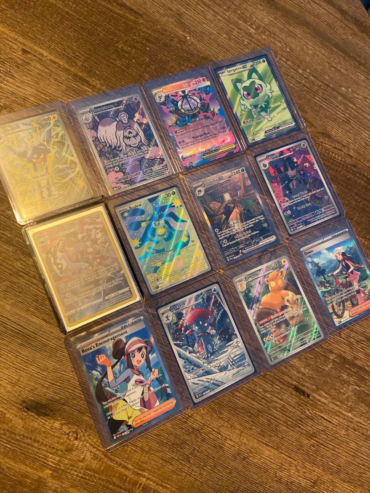 Pokémon TCG: Diverse zeldzame kaarten (Foil), Ophalen of Verzenden, Zo goed als nieuw, Meerdere kaarten, Foil