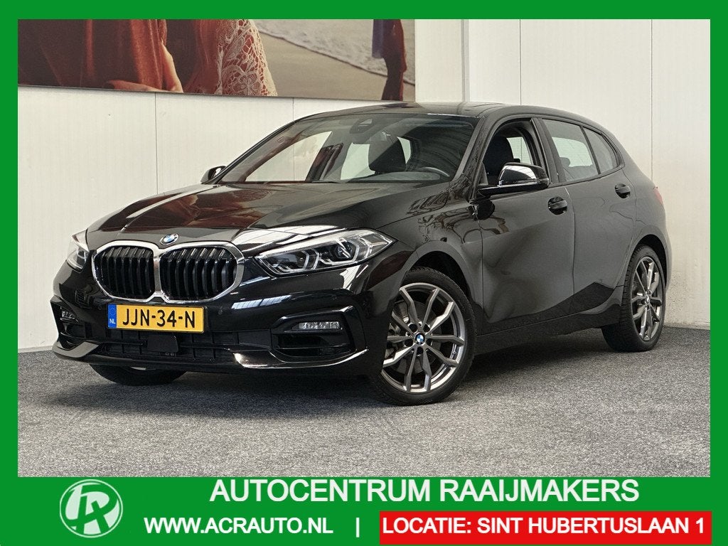 BMW 1-serie 120 M SPORT DESIGN EDITION NAVIGATIE CRUISE CONT, Auto's, BMW, 1998 cc, 730 kg, Gebruikt, Zwart