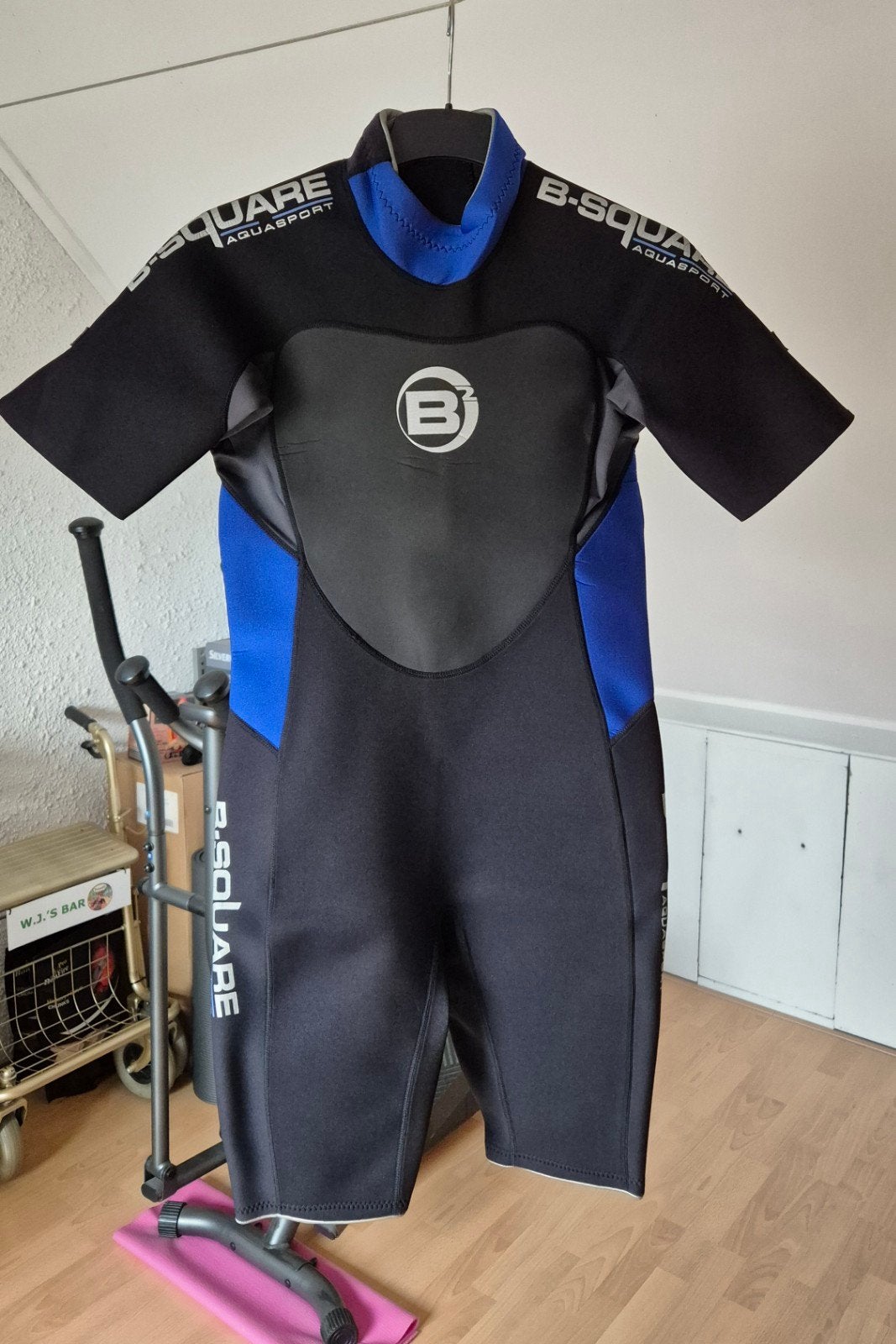 B-Square Neopreen Zwemshort / Wetsuit Shorty - Maat L, Watersport en Boten, Wetsuit, B-Square, Heer, Nieuw