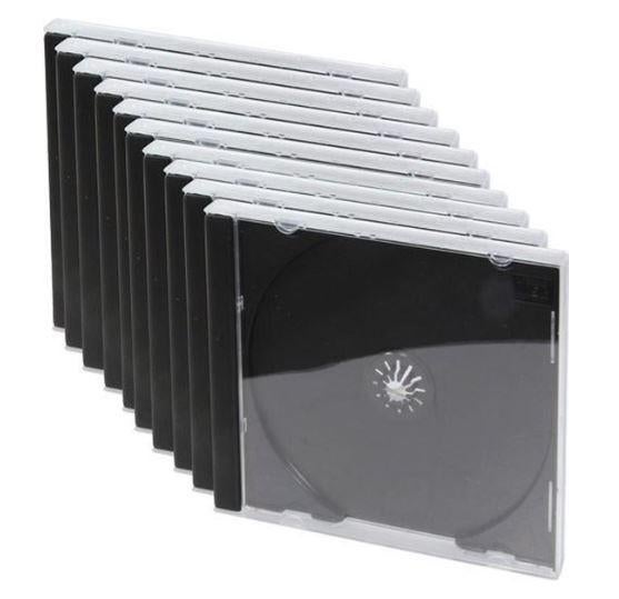 CD Hoesje CD doosjes 10 stuks, Cd's en Dvd's, Ophalen of Verzenden, Zo goed als nieuw