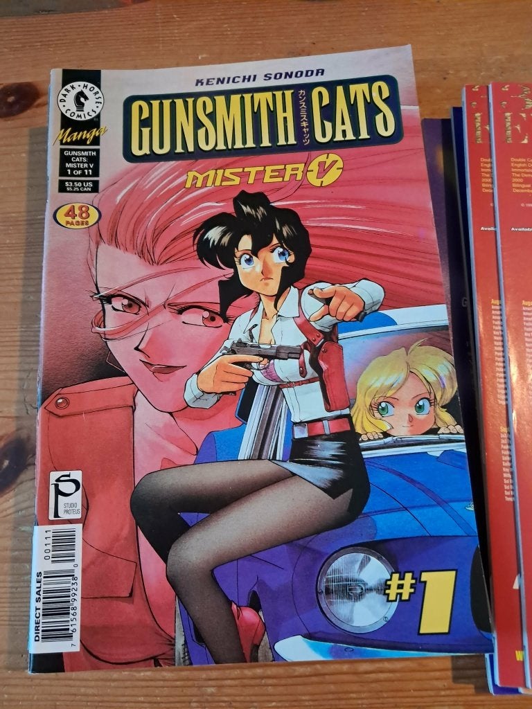 Gunsmith cats: mister v compleet, Boeken, Ophalen, Complete serie of reeks, Zo goed als nieuw, Japan (Manga)