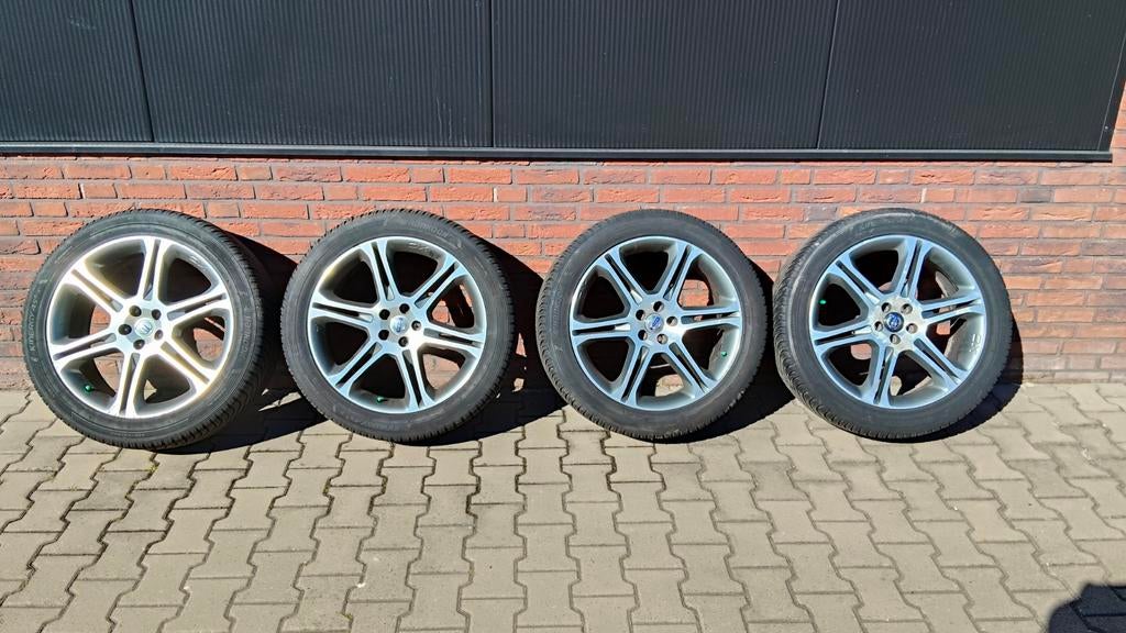Volvo XC90 5x108 Thalassa velgen met 4 season banden, Ophalen, Gebruikt, 255 mm, Banden en Velgen