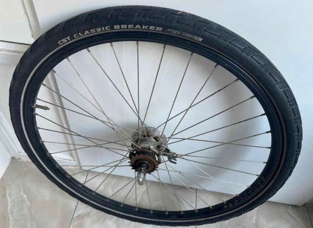 Prima Achterwiel Batavus 28 inch, Fietsen en Brommers, Fietsonderdelen, Ophalen, Zo goed als nieuw, Wiel