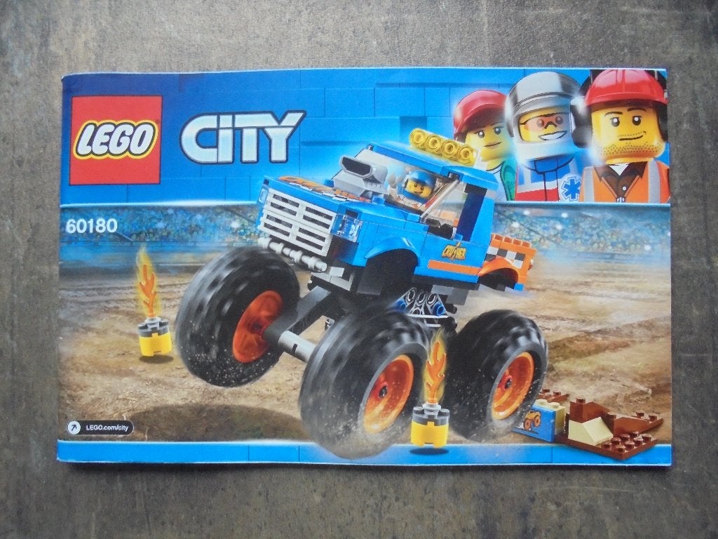 Lego City Building Instruction 60180 (zie foto's), Ophalen of Verzenden, Gebruikt, Lego, City