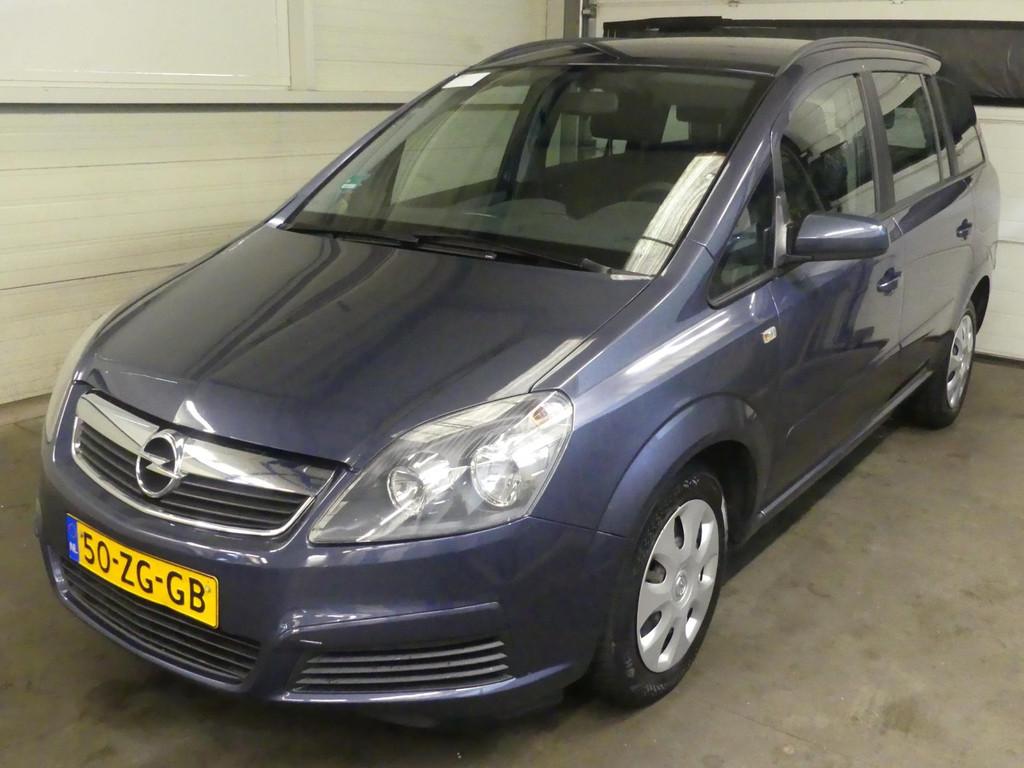 Opel Zafira 1.8 Busin - Airco - Mooie auto! - 7 persoons - T, Auto's, Opel, Bedrijf, Te koop, Zafira, ABS, Airbags, Airconditioning