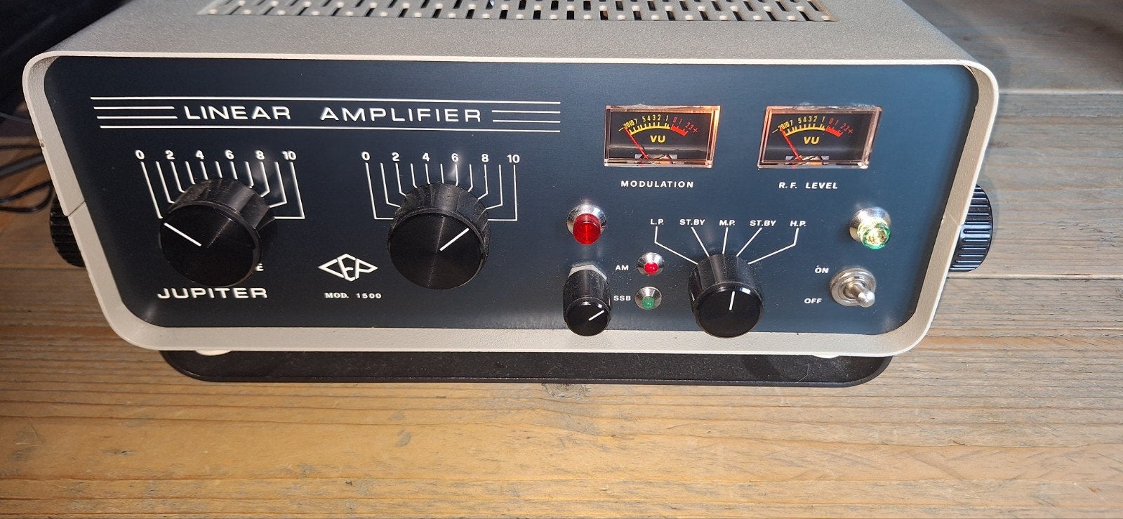 Linear Amplifier - Vintage Jupiter mod.1500, Telecommunicatie, Ophalen of Verzenden, Gebruikt