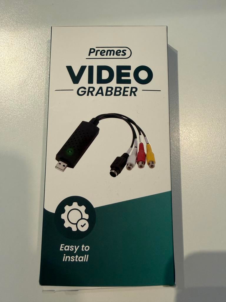 Digitaliseer je oude videobanden - USB Video Grabber, Ophalen of Verzenden, Zo goed als nieuw