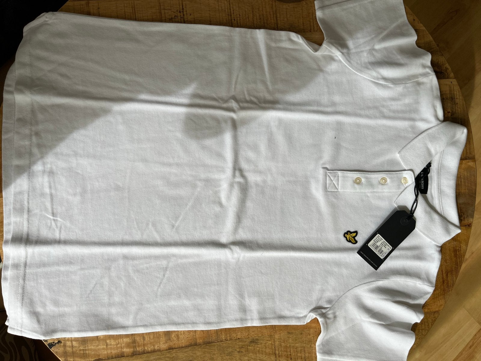 Nieuw Lyle & Scott Polo Shirt Jongens/Meisjes 152/158 Wit, Ophalen of Verzenden, Nieuw, Jongen of Meisje, Shirt of Longsleeve