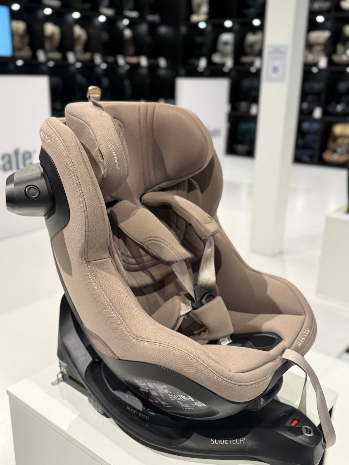 Maxi-Cosi Pearl Slide Pro Autostoel - Authentic Truffle, Verstelbare rugleuning, Zo goed als nieuw, Isofix, Maxi-Cosi