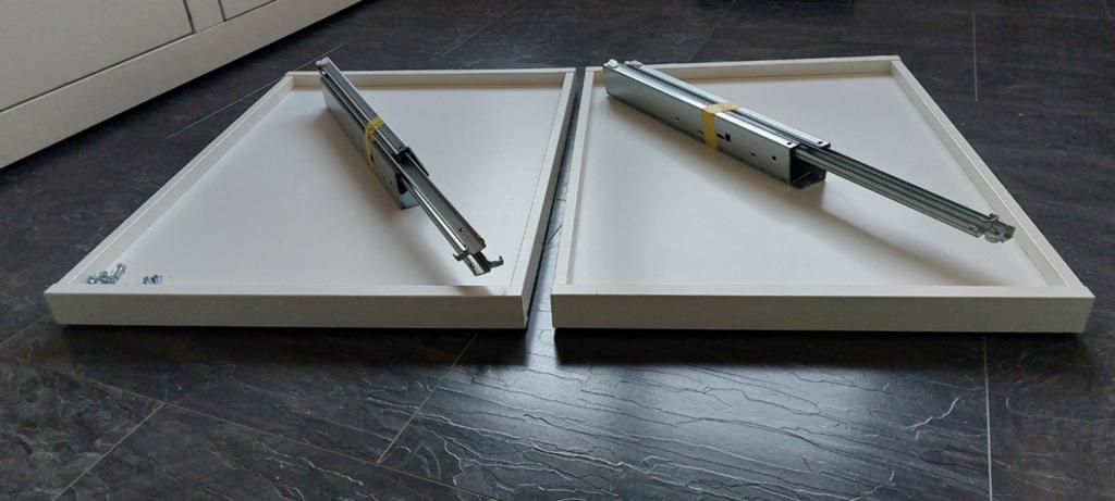 Ikea komplement uittrekbare planken 50x58cm
2 stuks., Huis en Inrichting, Ophalen of Verzenden, Gebruikt