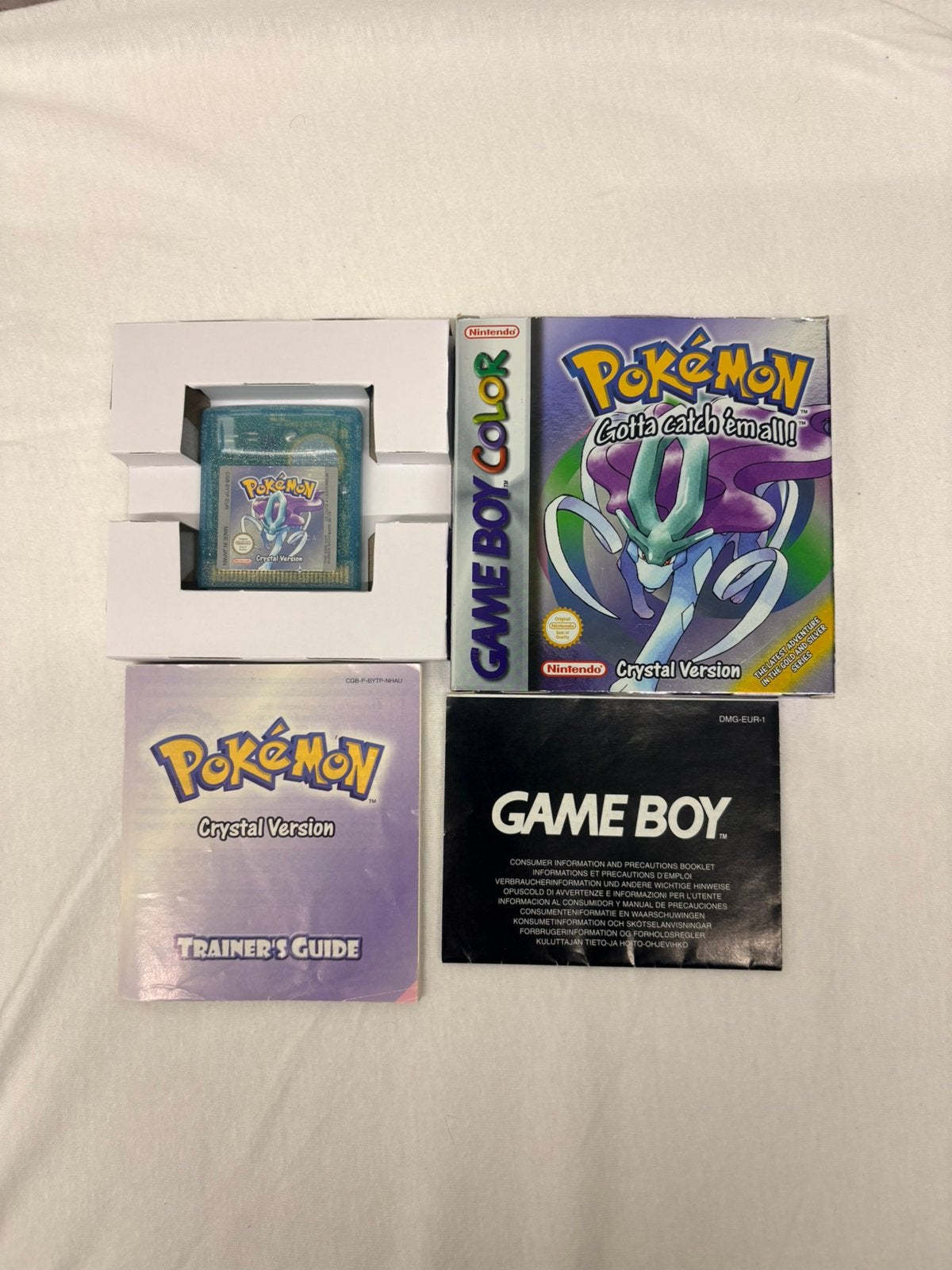 Pokémon Crystal Version – Game Boy Color – Compleet, Spelcomputers en Games, Games | Nintendo Game Boy, 1 speler, Ophalen of Verzenden