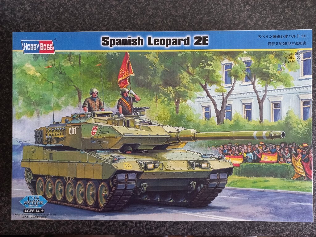 Spanish Leopard 2E - 1/35 HobbyBoss, Overige merken, Tank, 1:32 tot 1:50, Nieuw