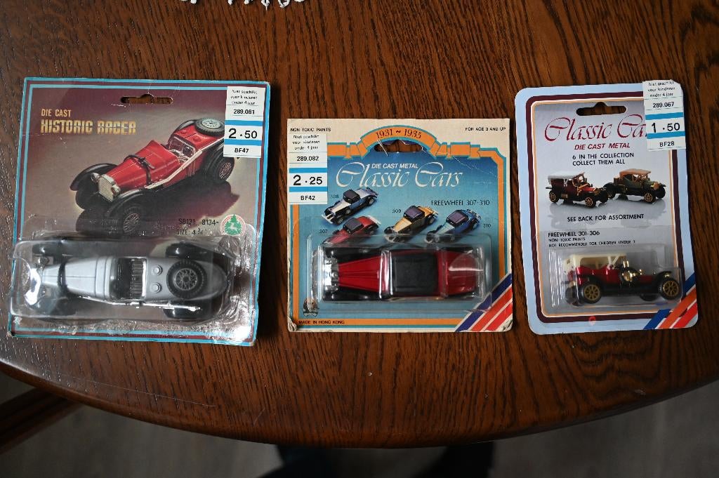 Miniatuur Classic Cars auto's, Ophalen of Verzenden, Zo goed als nieuw, Auto's