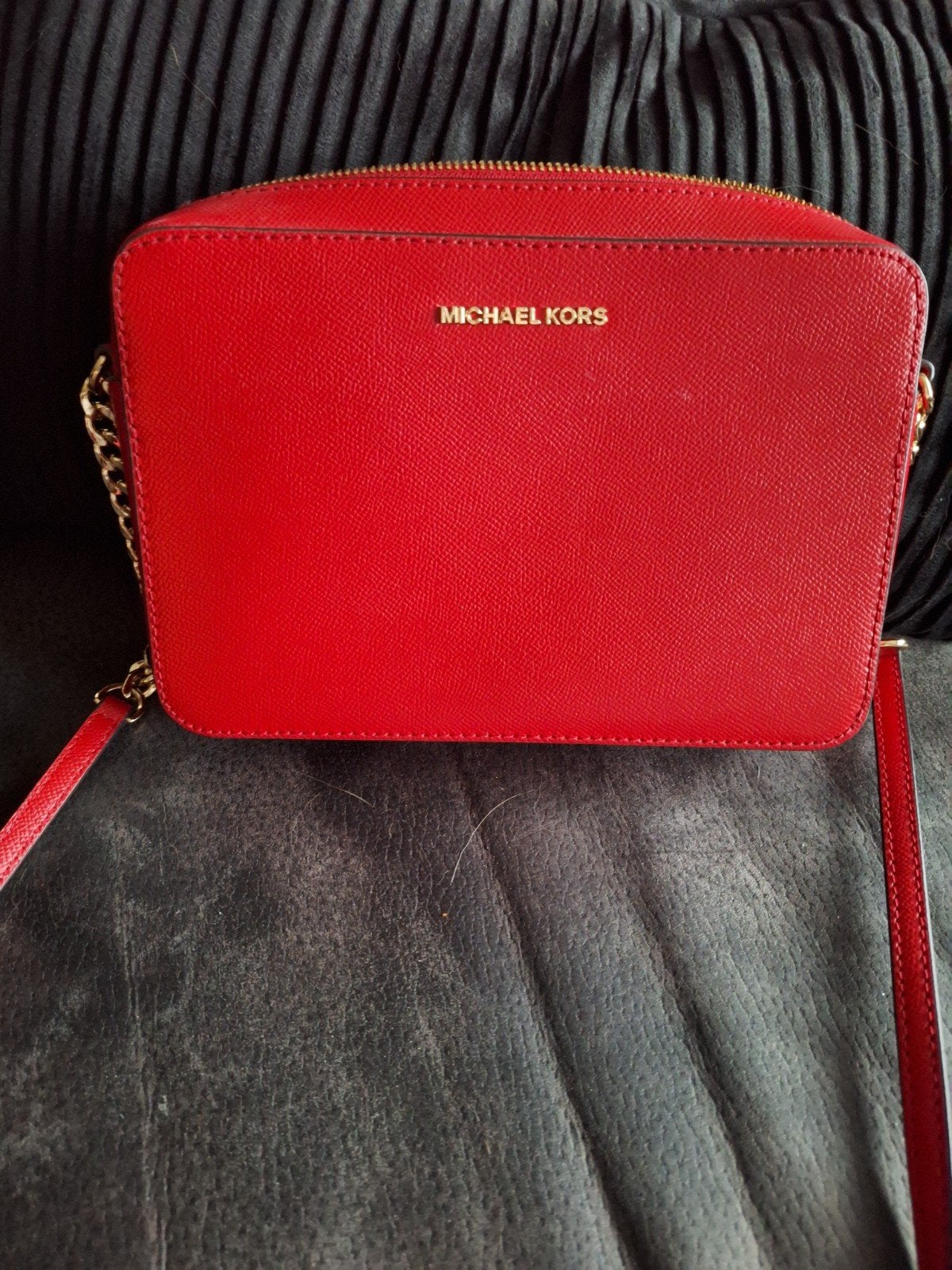 Michael Kors, Ophalen of Verzenden, Zo goed als nieuw, Rood