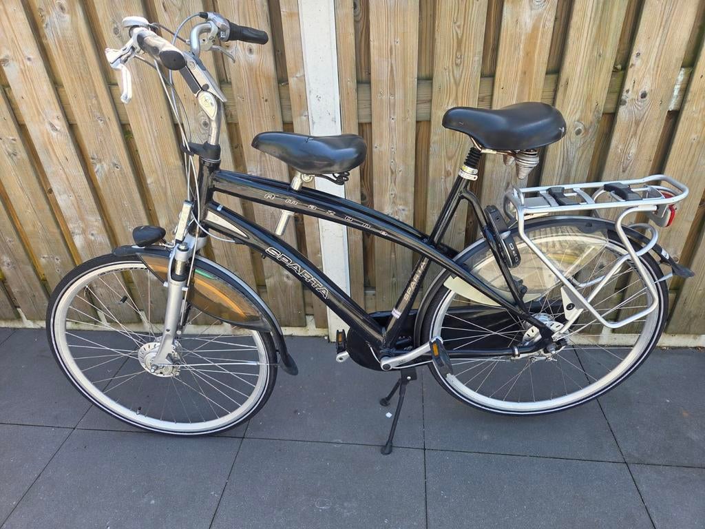 Sparta Amazone Papa Fiets met Vering - Alles Werkt, Fietsen en Brommers, Fietsen | Dames | Damesfietsen, Ophalen, Gebruikt, Sparta