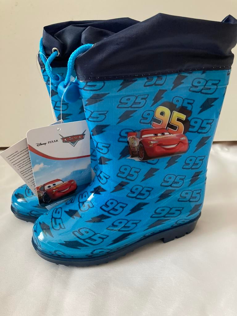 Nieuwe auto Cars Disney regenlaarzen maat 23/24, Laarsjes, Nieuw, Ophalen of Verzenden, Jongetje