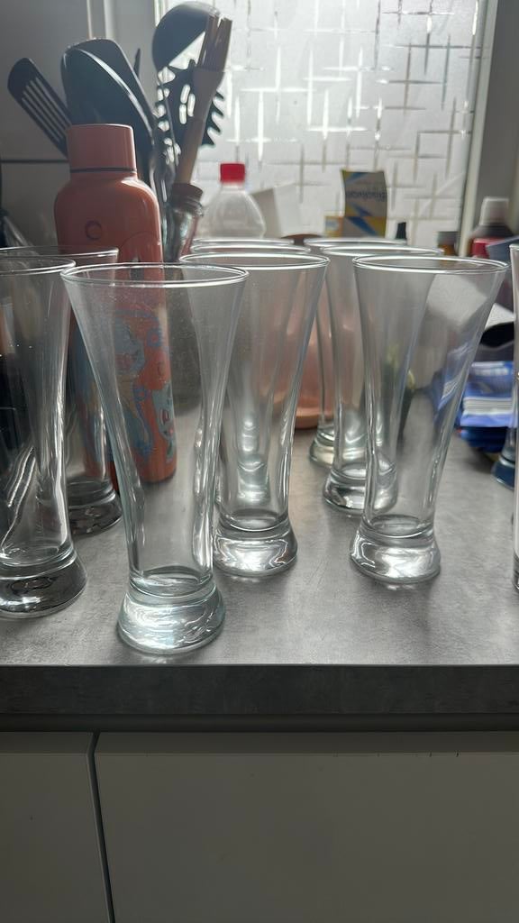 Glazen, Verzamelen, Glas en Borrelglaasjes, Ophalen of Verzenden, Zo goed als nieuw, Frisdrankglas