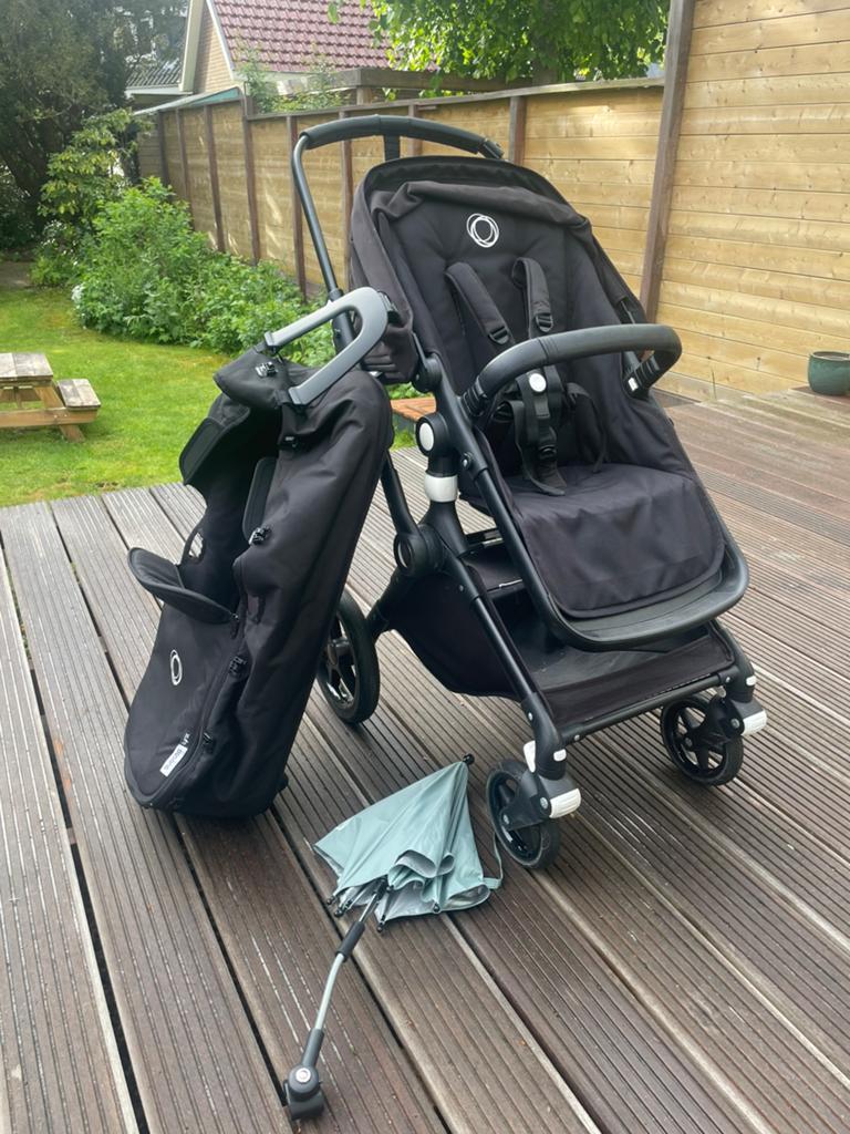 Bugaboo LYNX kinderwagen incl. reiswieg, parasol en regenkap, Ophalen, Zo goed als nieuw, Bugaboo