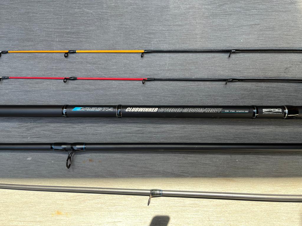 Spro Cresta Clubwinner 13 ft Feeder Medium / Heavy 3.9 M, Ophalen of Verzenden, Zo goed als nieuw, Werphengel