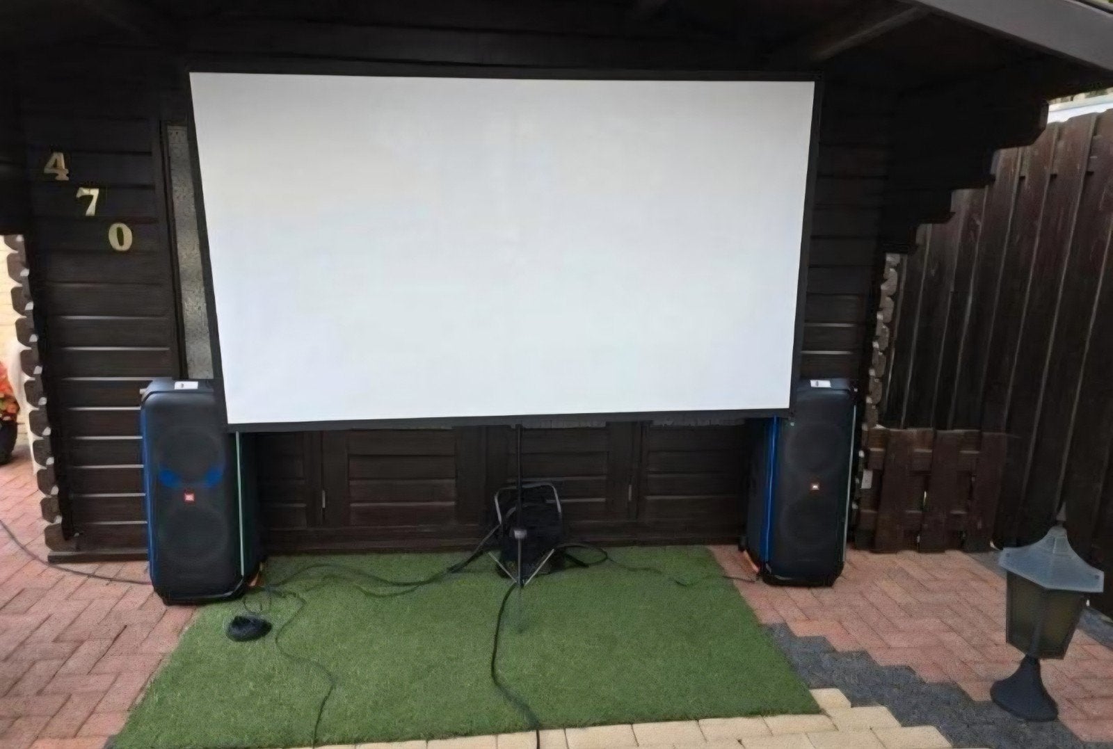 Beamer met XXL scherm te huur, ., ., LED, Nieuw