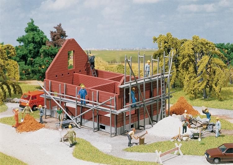 Faller: Huis in aanbouw NIEUW, Hobby en Vrije tijd, Overige merken, Gelijkstroom of Wisselstroom, Brug, Tunnel of Gebouw, Nieuw