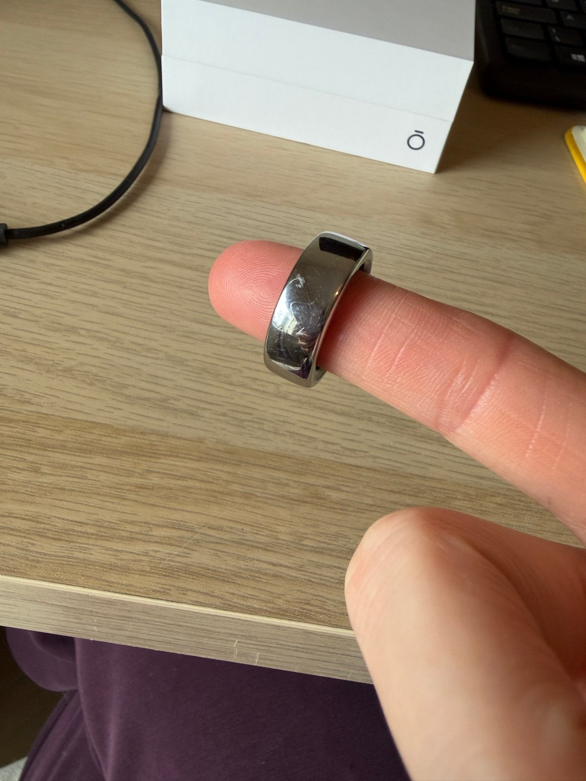 Oura Ring Gen3 size 7, Overige materialen, Gebruikt, Ophalen of Verzenden, 17 tot 18
