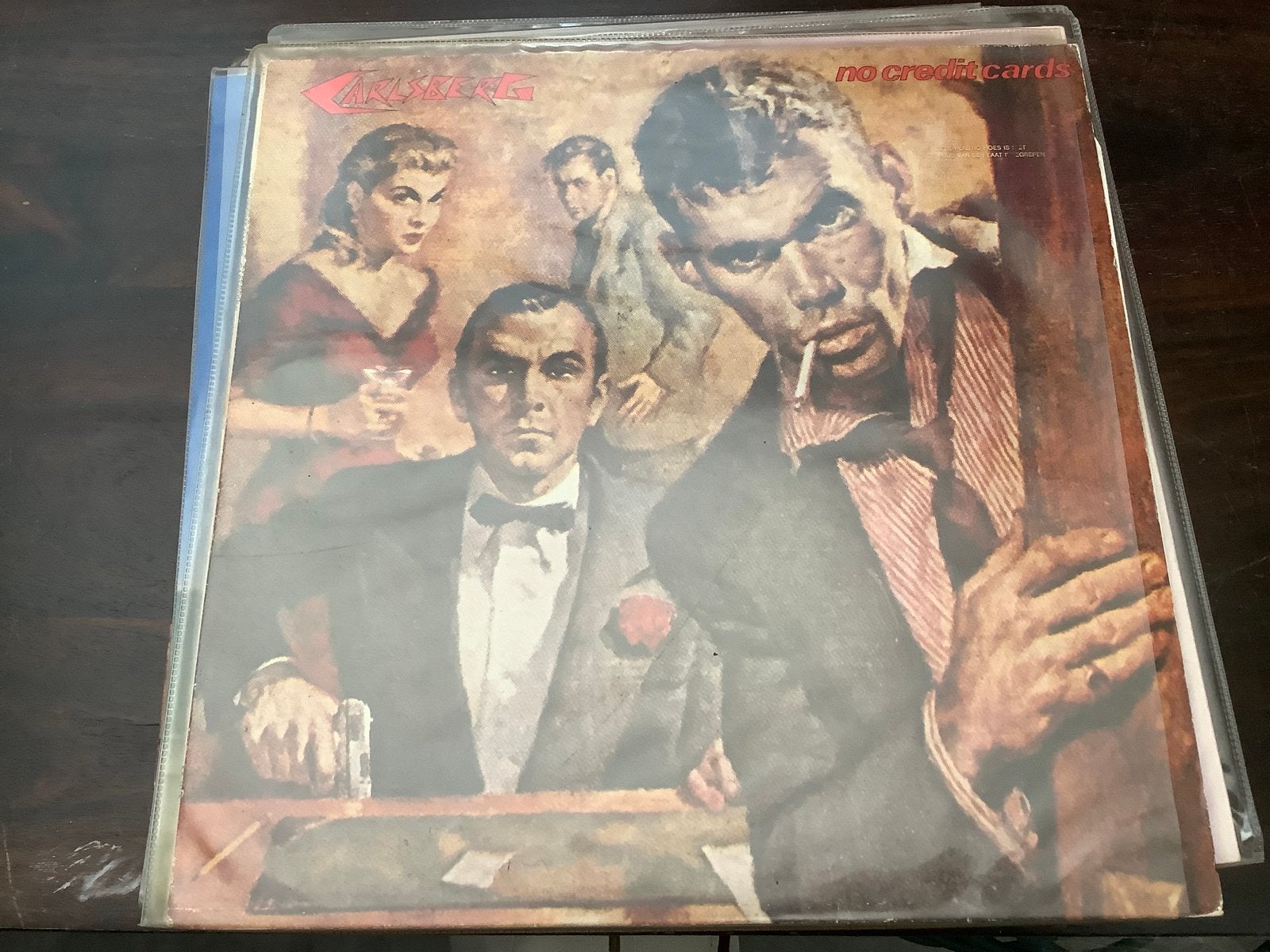 Carlsberg - No Credit Cards LP (Pop, Rock), LP, Pop, Ophalen of Verzenden, Zo goed als nieuw