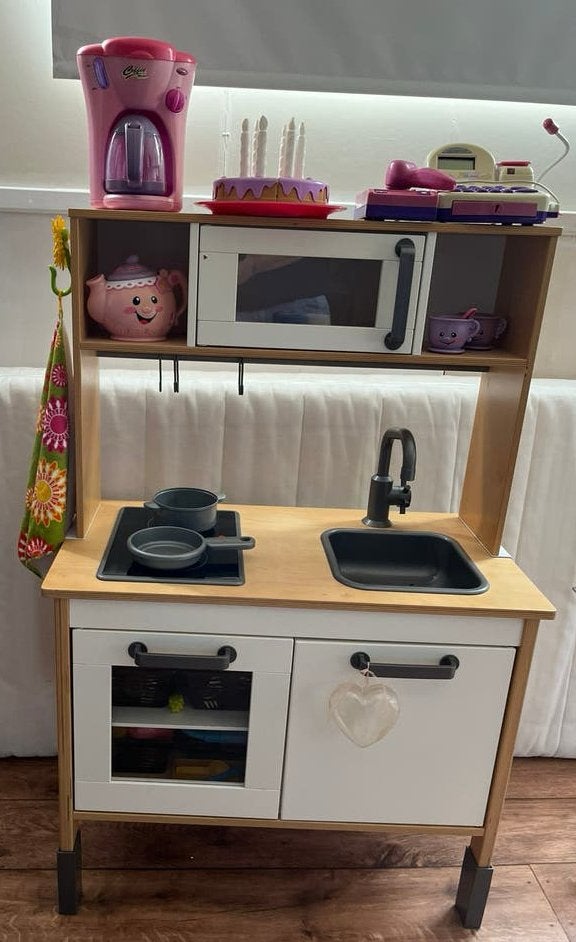 Ikea speelkeuken, hout, incl veel extra accessoires, Ophalen, Gebruikt, Hout, Speelkeuken