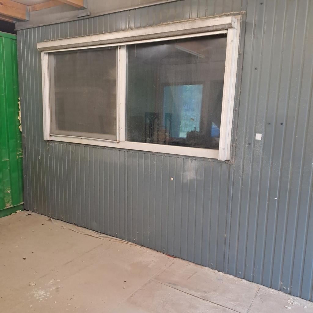 Schaftkeet bouwkeet de Meeuw unit, Ophalen