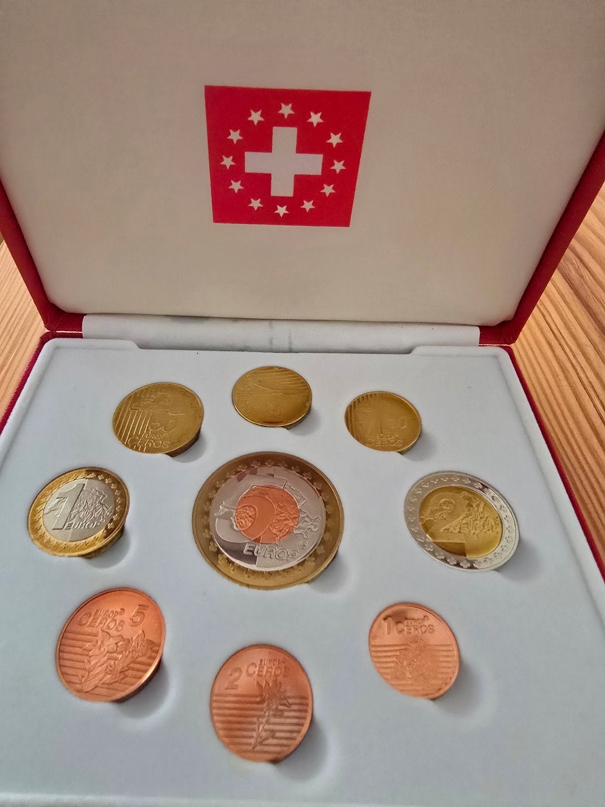 EUROMUNTEN ZWITSERLAND, Postzegels en Munten, Munten | Europa | Euromunten, Verzenden, 2 euro