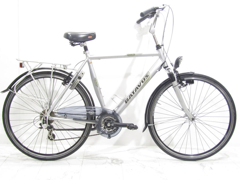 Batavus Sioux grijs heren 57cm 28inch, Fietsen en Brommers, 57 tot 61 cm, Gebruikt, Batavus, Versnellingen