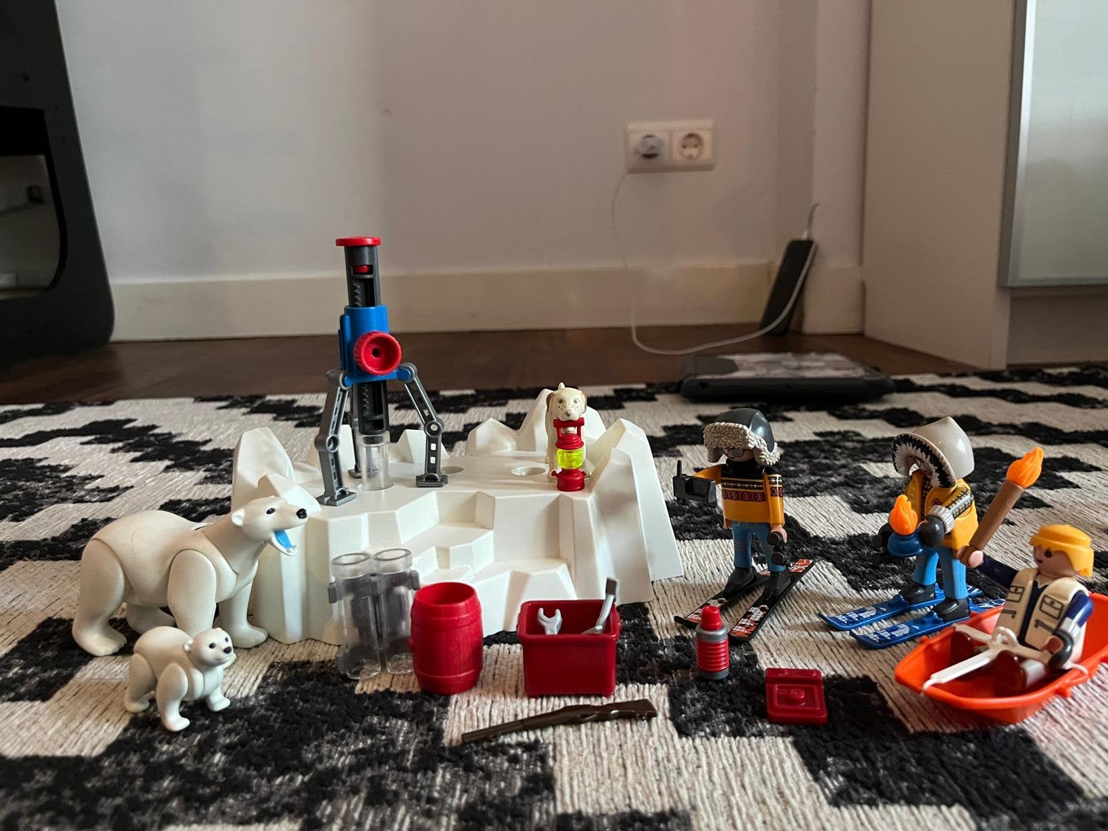 Playmobil poolreizigers, Ophalen of Verzenden, Zo goed als nieuw