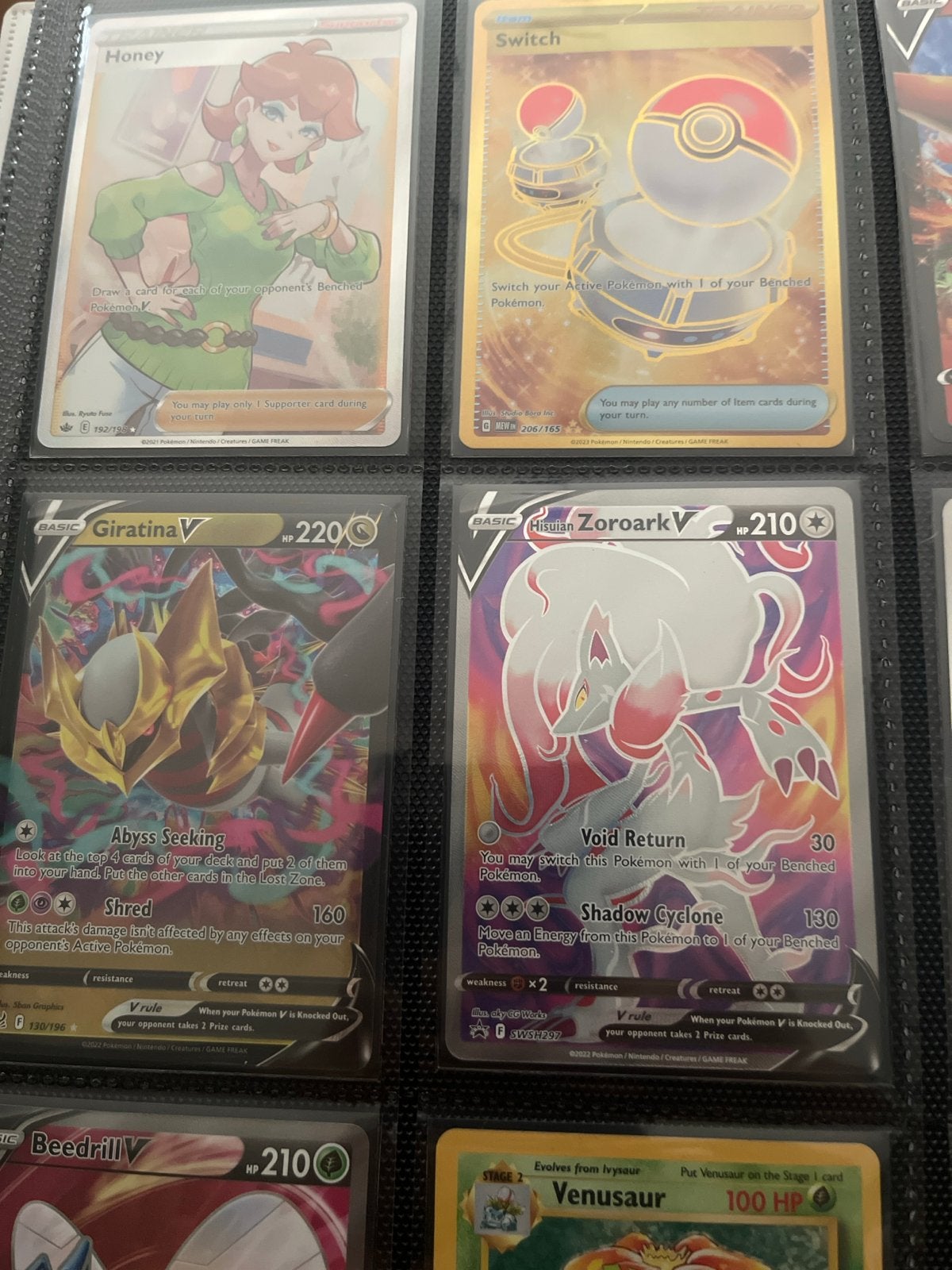 Pokémon Kaarten Collectie - Diverse Zeldzame Kaarten, Ophalen of Verzenden, Zo goed als nieuw, Meerdere kaarten, Foil