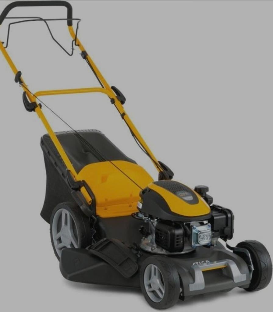 Stiga Combi 48 SQ H Benzine Grasmaaier Honda Motor, Tuin en Terras, Grasmaaiers, Ophalen, Cirkelmaaier, Stiga, Benzine-grasmaaier