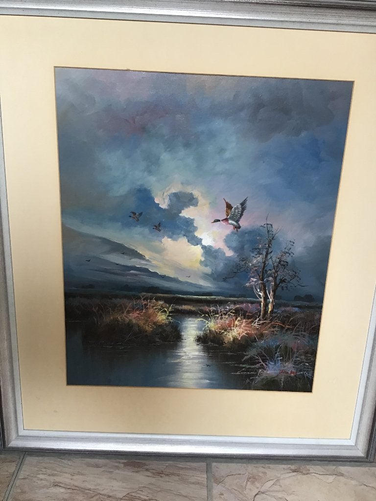 Schilderij groot, Antiek en Kunst, Kunst | Schilderijen | Klassiek, Ophalen