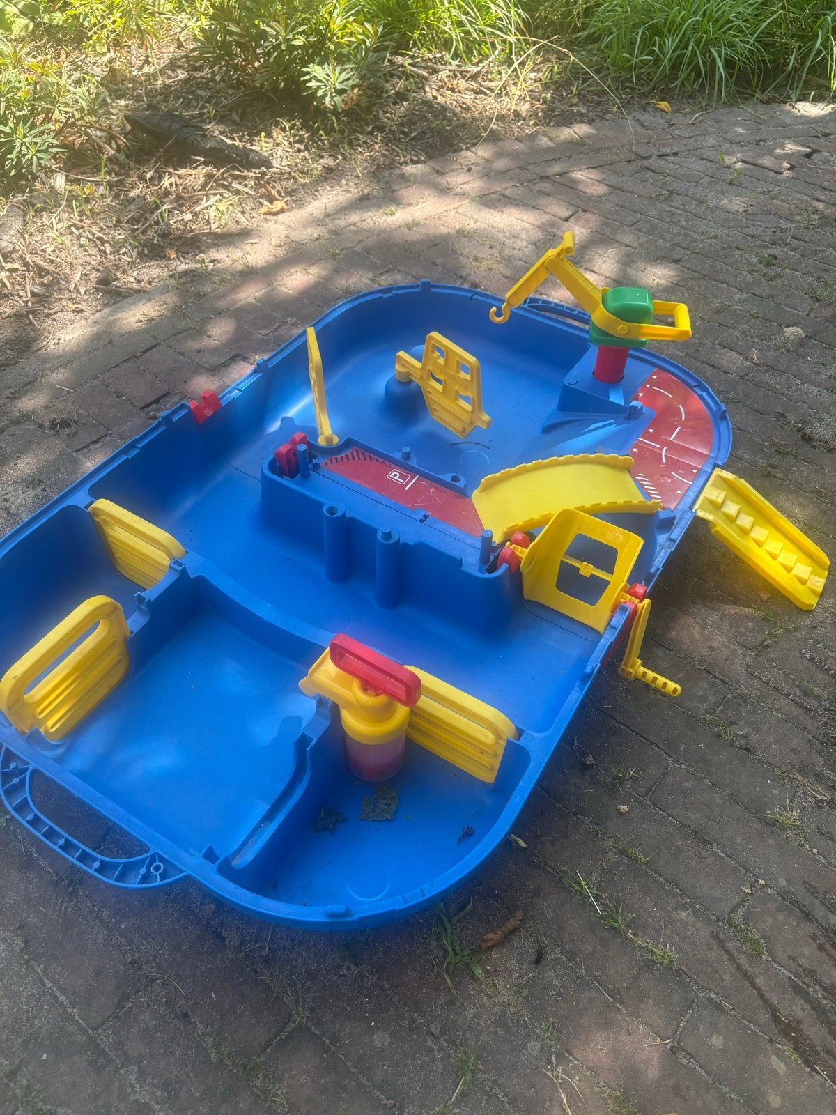 Aqua play, Ophalen, Gebruikt