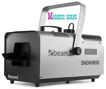 Sneeuwmachine, Snow effect 1800 watt, Afstandsbediening, Info@marbeco.com, Overige typen, Nieuw, BeamZ