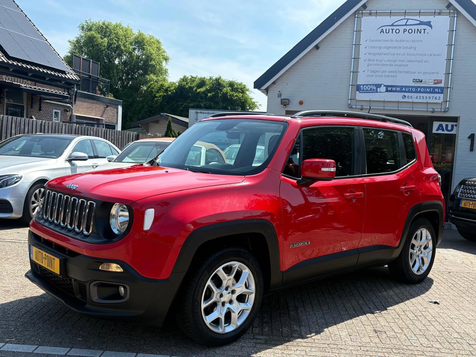 Jeep Renegade 1.4 PANORAMA/NAVI/CRUISE/TREKHAAK/, Voorwielaandrijving, Gebruikt, 4 cilinders, 400 kg