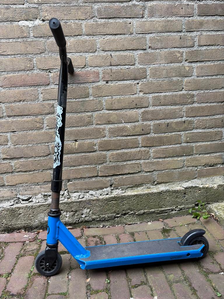 Oxelo MF One step - Blauw, 83cm stuurhoogte, Fietsen en Brommers, Steps, Ophalen, Gebruikt, Gewone step