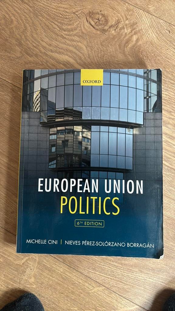 European Union Politics, Boeken, Ophalen of Verzenden, Zo goed als nieuw, Europa