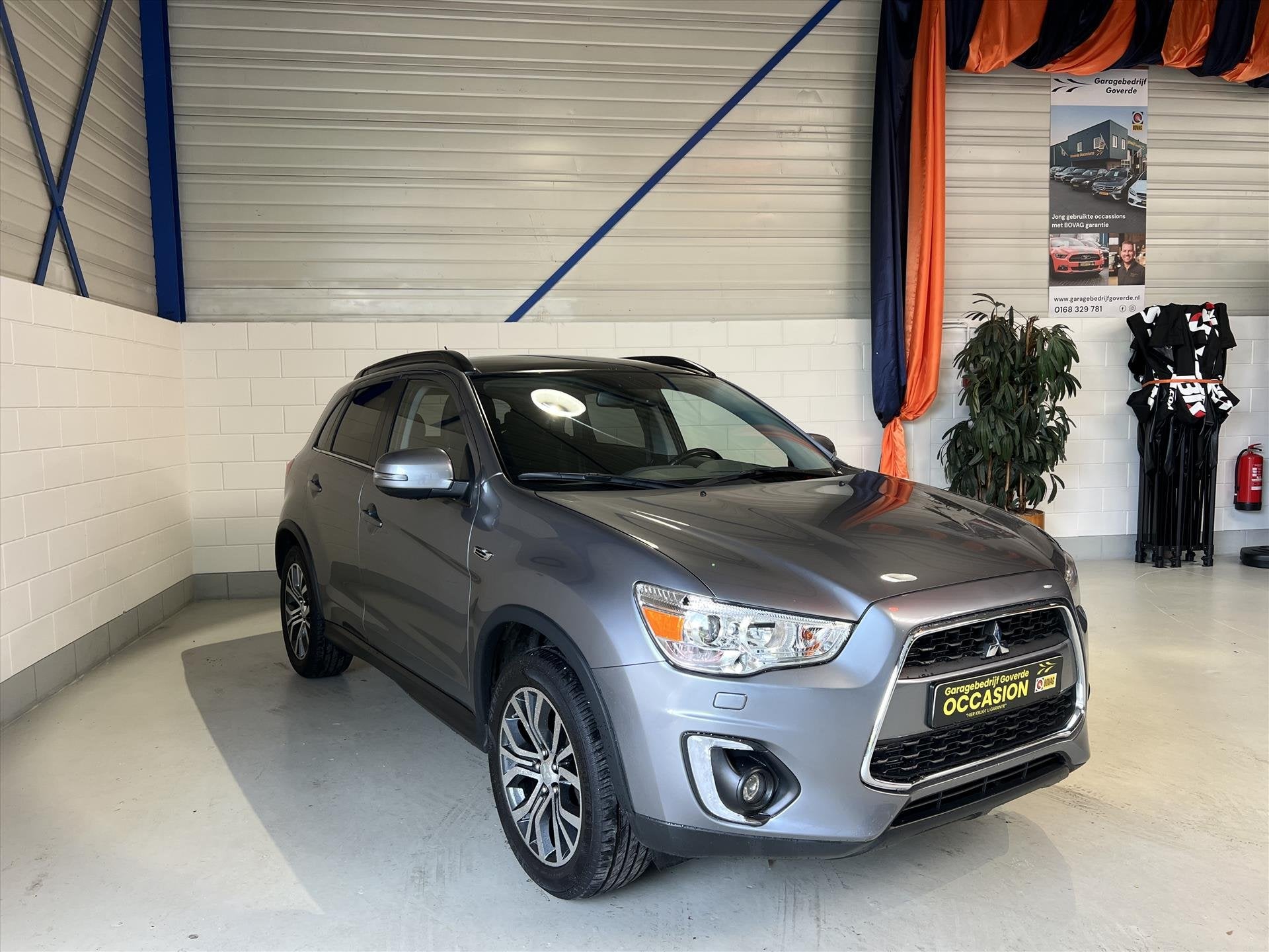 MITSUBISHI Asx 1.6 117pk ClearTec met AS&amp;G Intro Edition, Auto's, Keurmerk '100% Onderhouden', Dealer onderhouden, Stof, Gebruikt