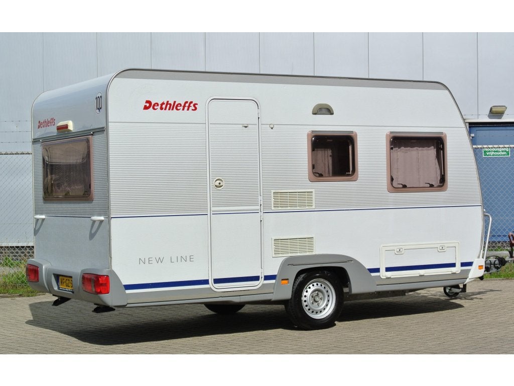 Dethleffs New Line 460|4prs.|Boiler|Voortent, Caravans en Kamperen, Bedrijf, Treinzit, Fietsenrek, Tot en met 4